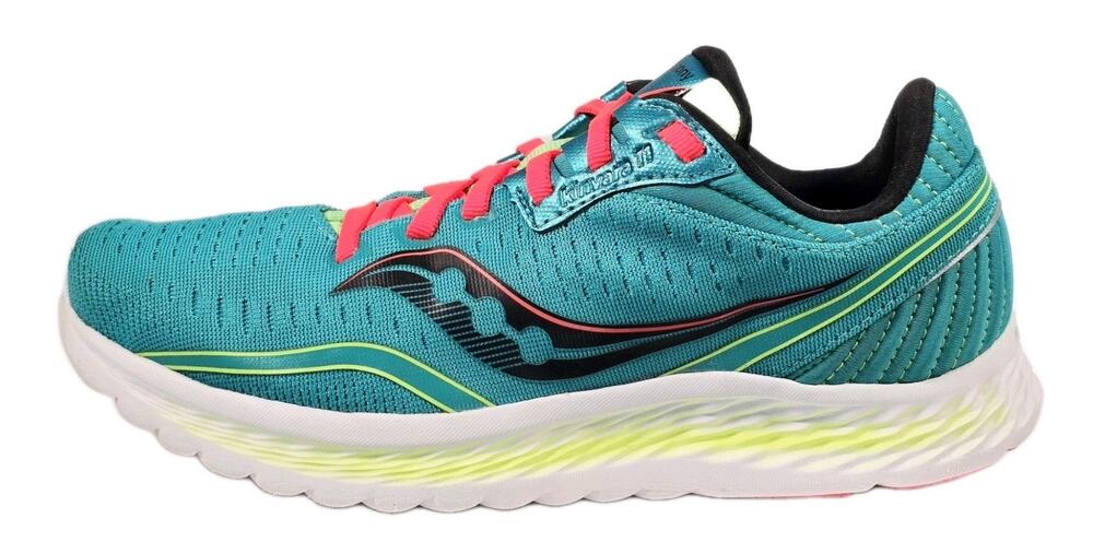 Saucony Women's Kinvara 11 Aqua Blue Running Shoes Sneakers Size 7 S10551-10